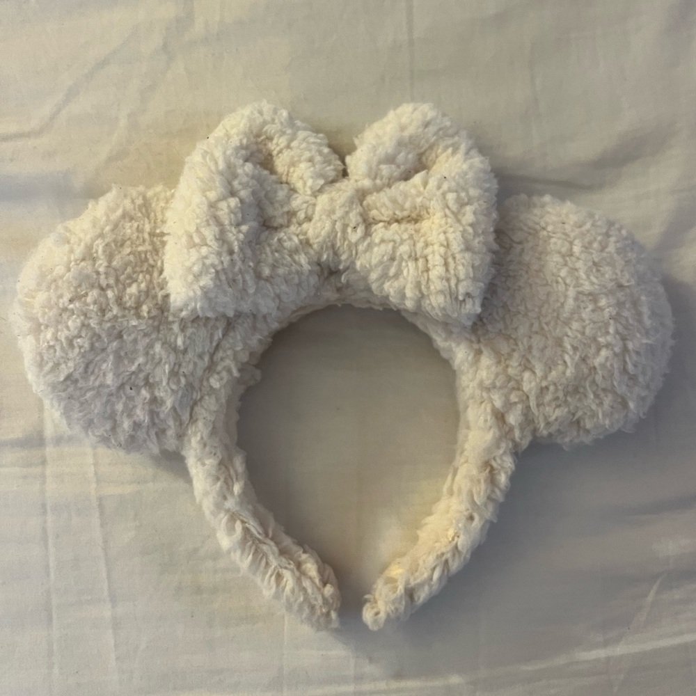 Fur teddy Mickey ears
